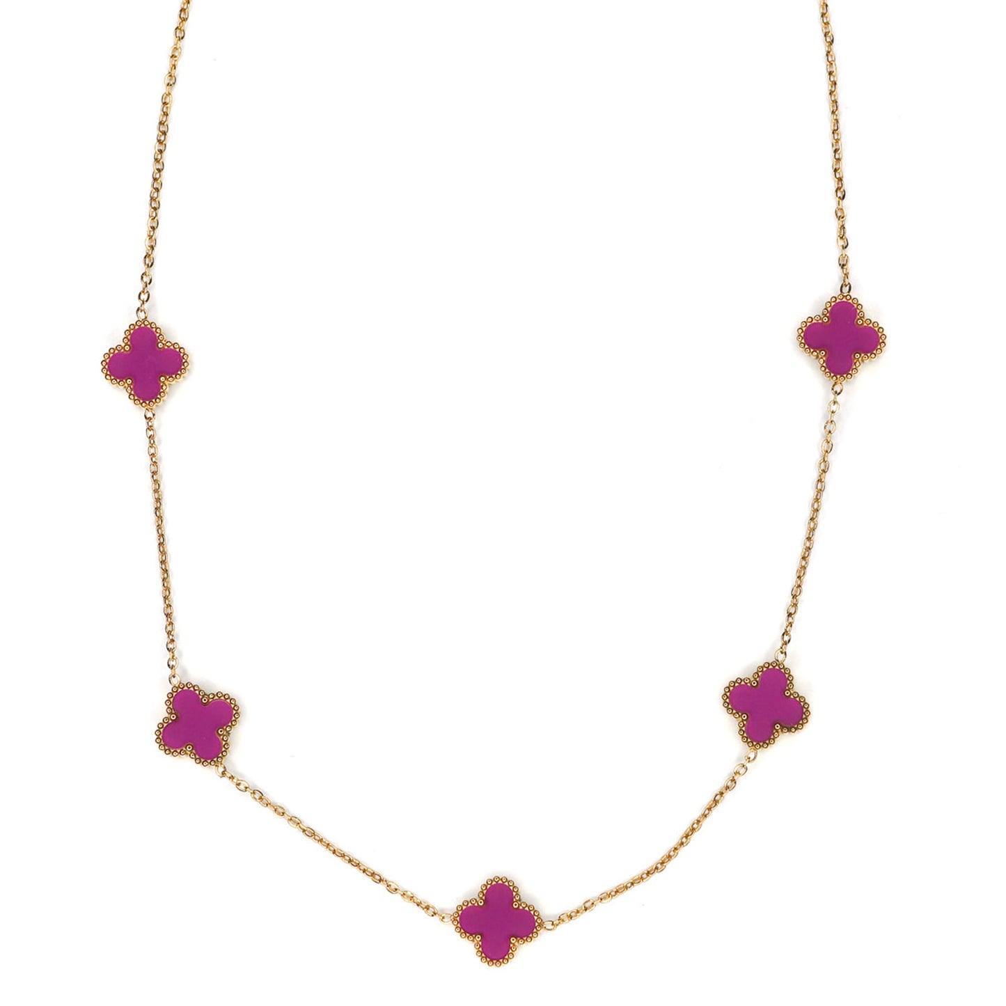 Clover Chain Necklace