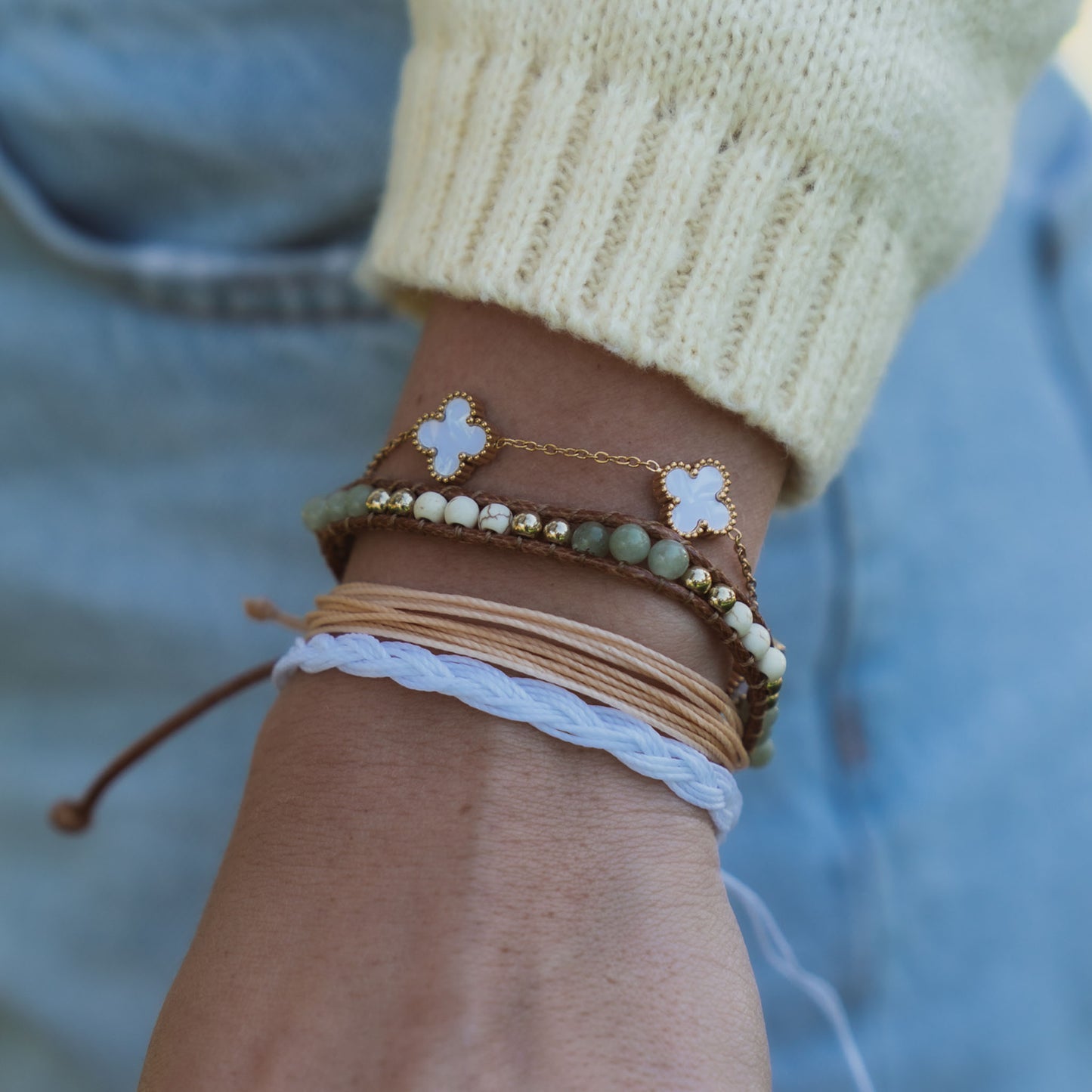 Clover Chain Bracelet