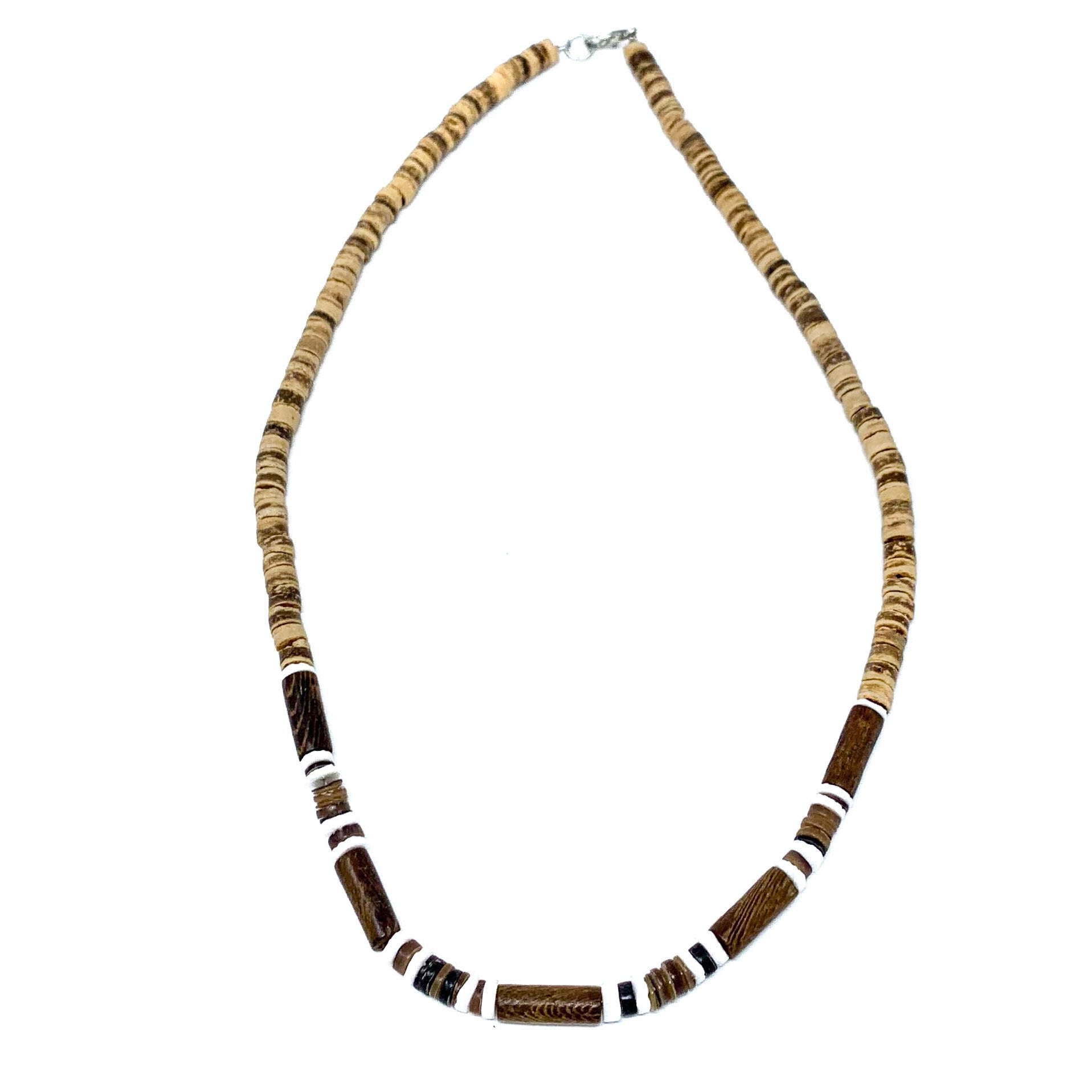 Men Beaded Tribal Choker Necklace Boho Jewelry Blue Surfer Necklace | eBay