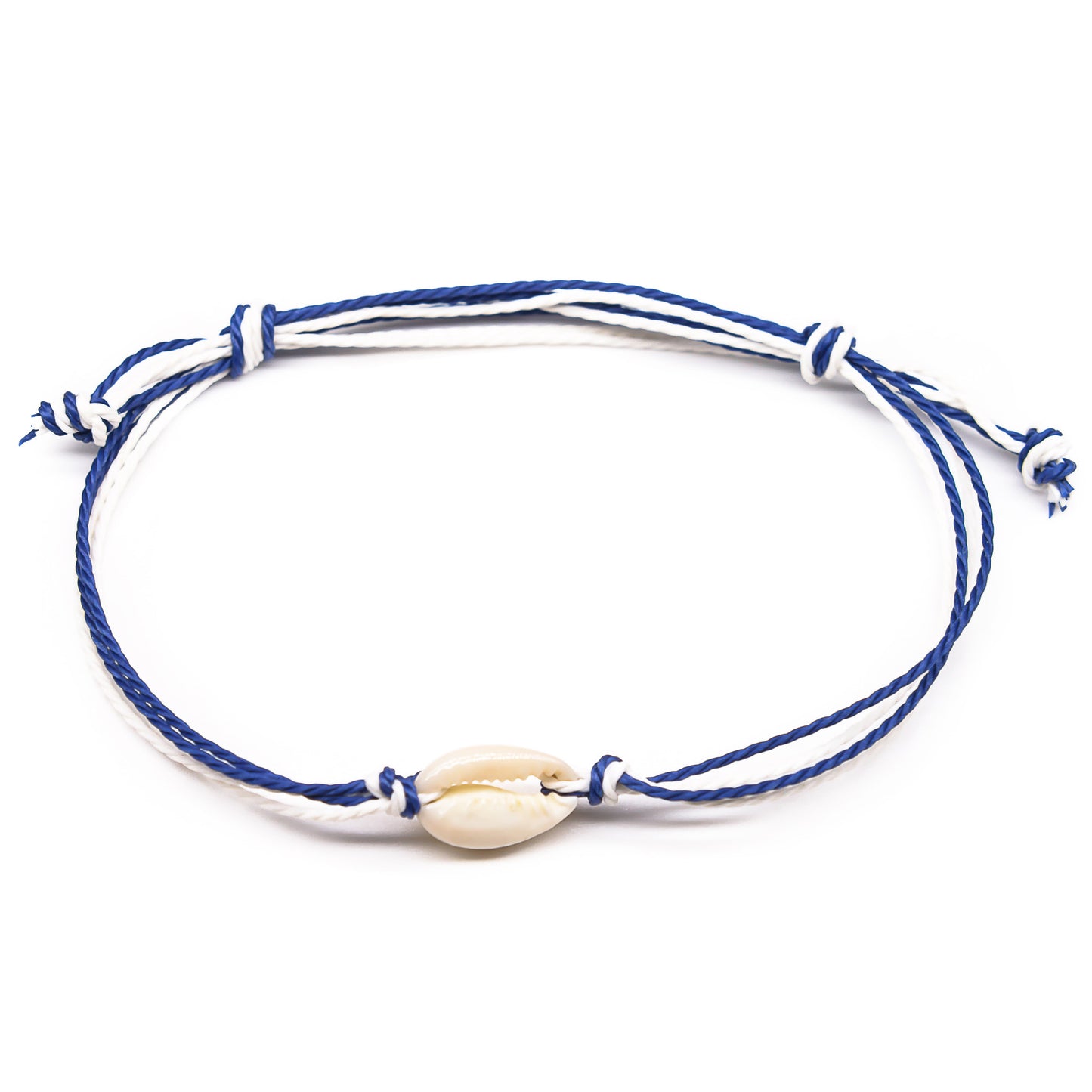 Adjustable Friendship Bracelet with Cauri Shell